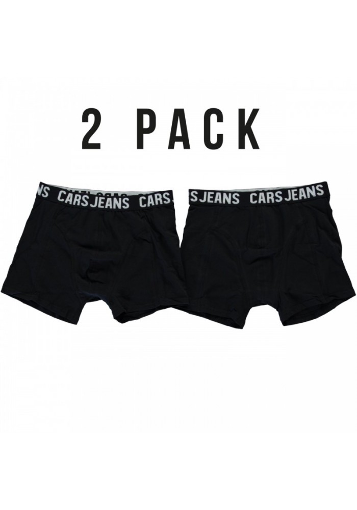 Elasticiteit spade manager Cars Jeans Boxer Black (2 pack)