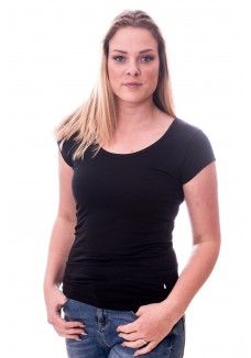 Claesens Women T-Shirt Round neck s/s Black( cl 8015 )